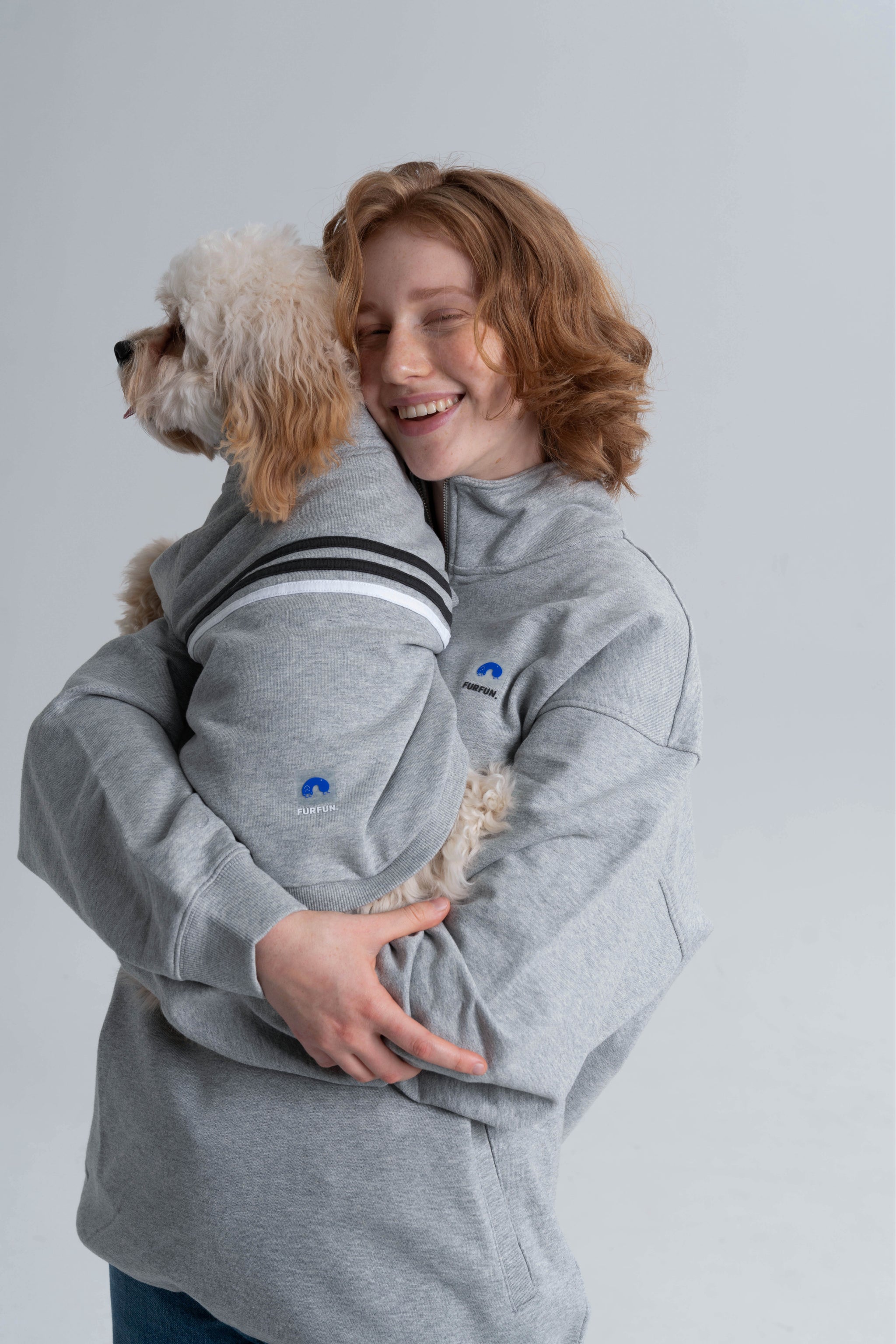 PawsPlay Half-zip Human And Dog Sweatshirt Set – Furfun Canada